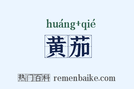 黄茄是什么意思的图片